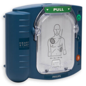 Cart philips heartstart hs1 semi automatic aed